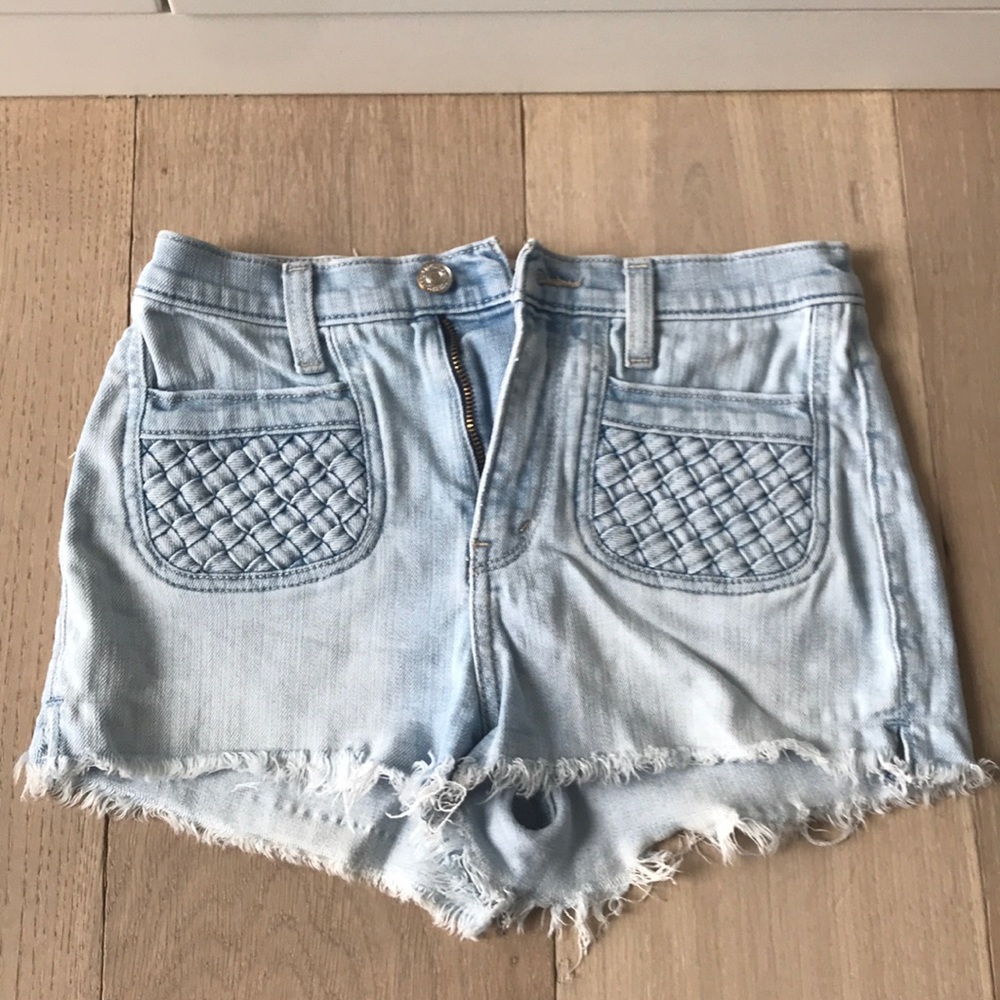 Abercrombie High Rise Shorts